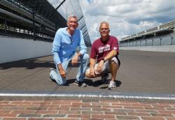 Larry and Brian Forrester at Indianapolis Motor Speedway